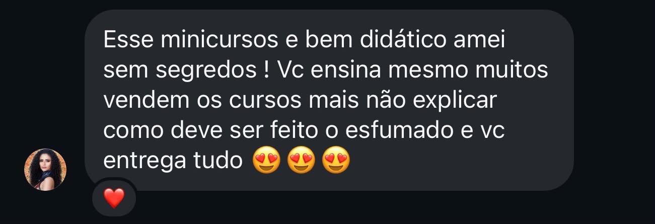 Depoimento de aluna 5